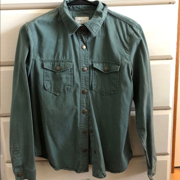 Forever 21 Tops - Button Up